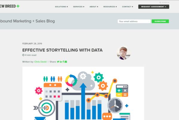 Effective Storytelling with Data