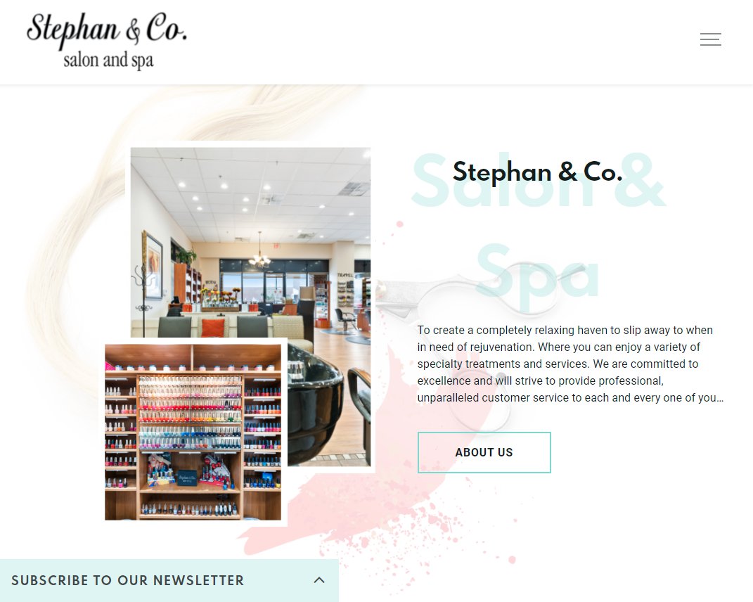 Syndicate Develops Two Websites for Local Salon Stephen and Co.