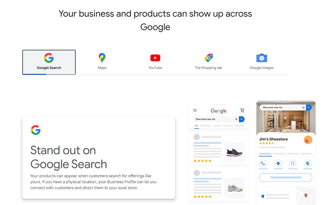 Google retail platforms