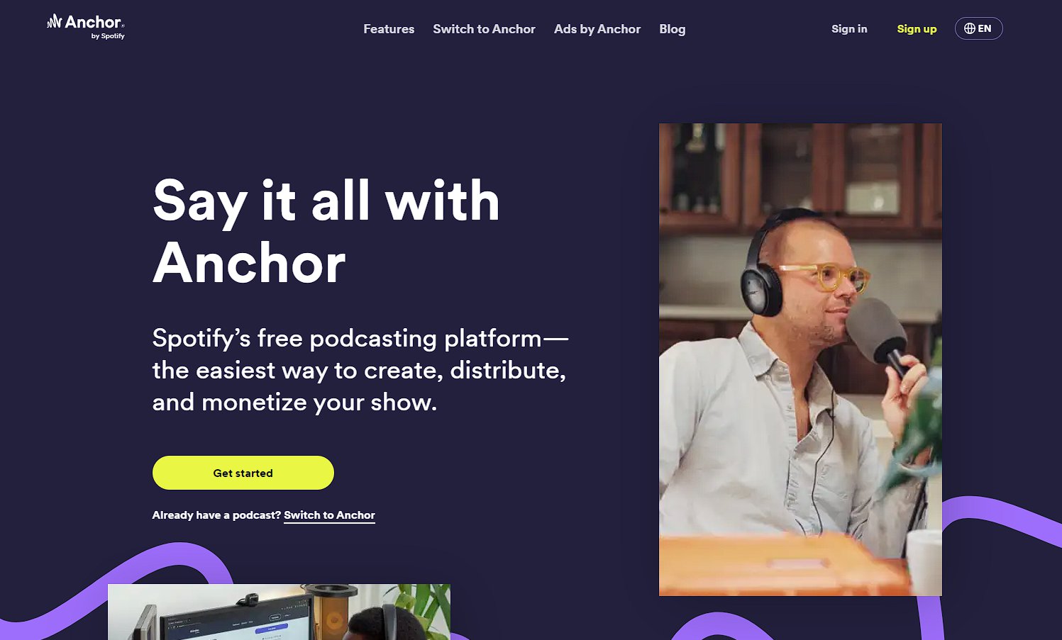 Anchor Podcasting submitting connecting content to Google
